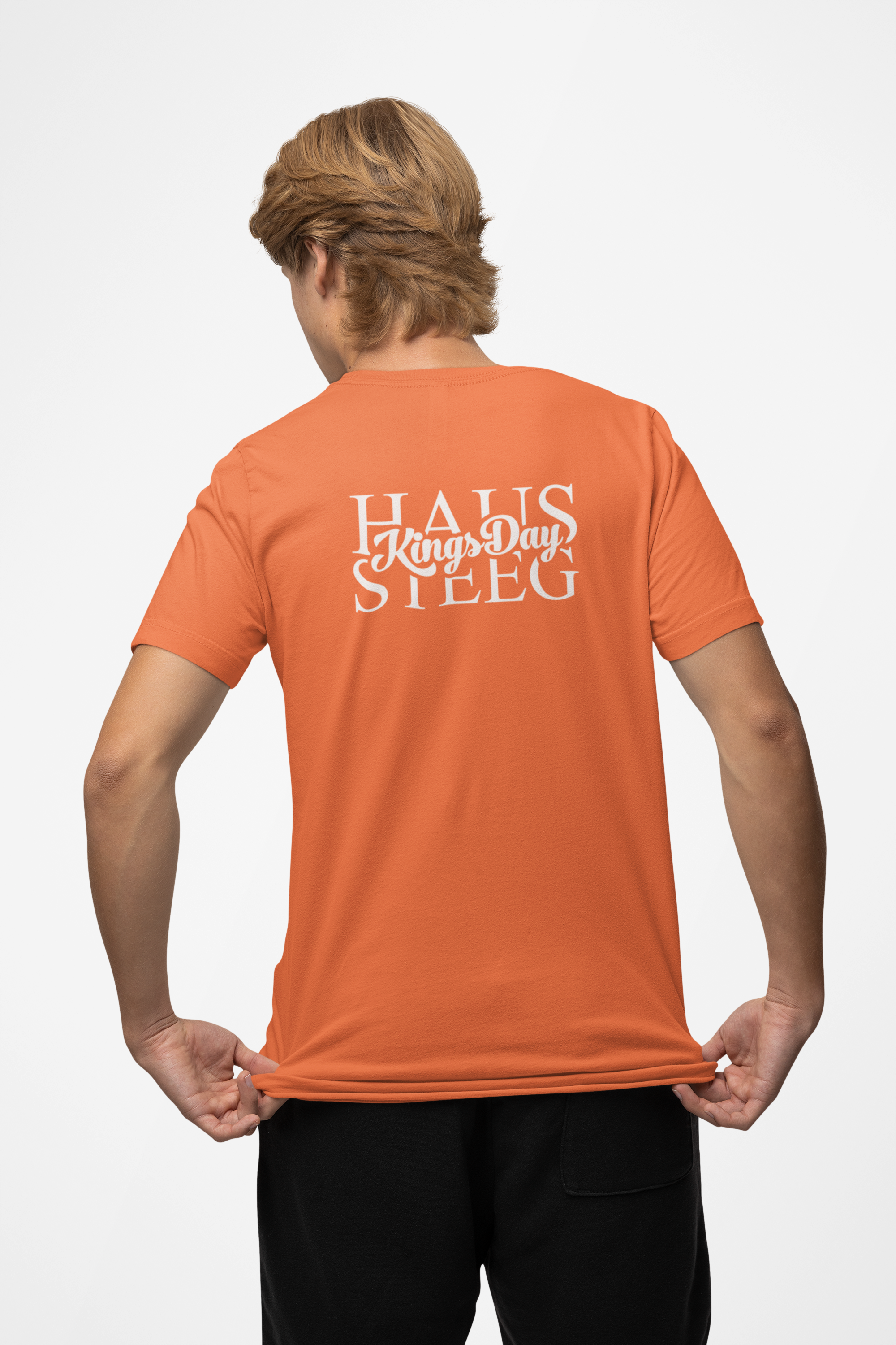 Oranje koningsdag t-shirt van Haus N' Steeg