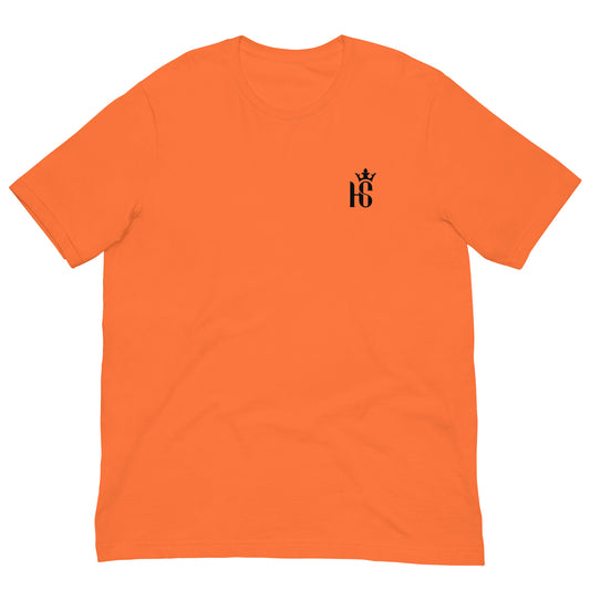 Nederlands Koningsdag T-shirt: Oranje shirt met feestelijk kroonontwerp voor een onvergetelijke Koningsdagviering.